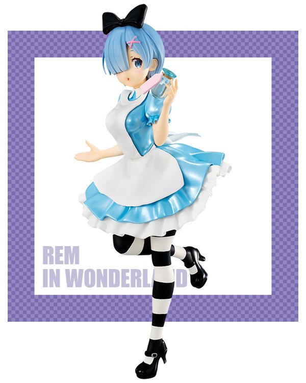 Rem (In Wonderland), Re:Zero Kara Hajimeru Isekai Seikatsu, FuRyu, Pre-Painted